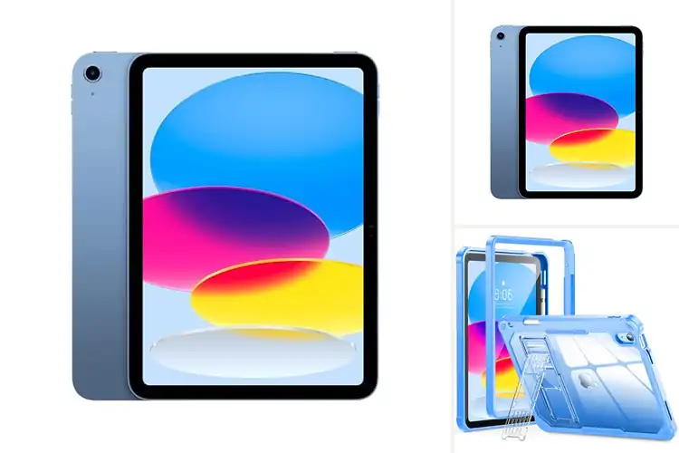 Detailed view of Best Blue Color iPad