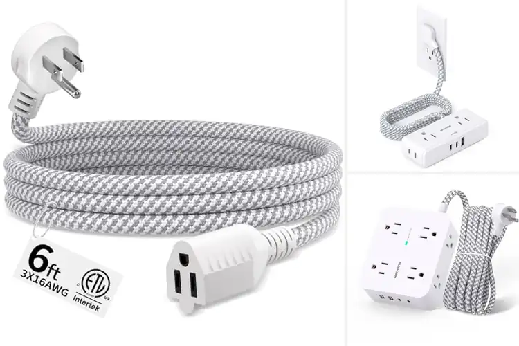 Detailed view of Best Braided Extension Cords