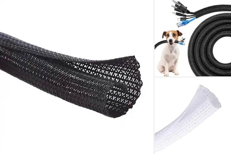 Detailed view of Best Cord Protector Cable Sleeve