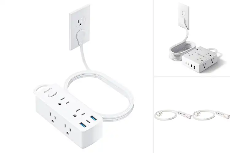 Detailed view of Best Flat Extension Cords