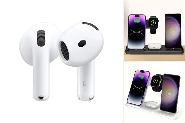 Detailed view of Best For iPhone Setup AirPods 4