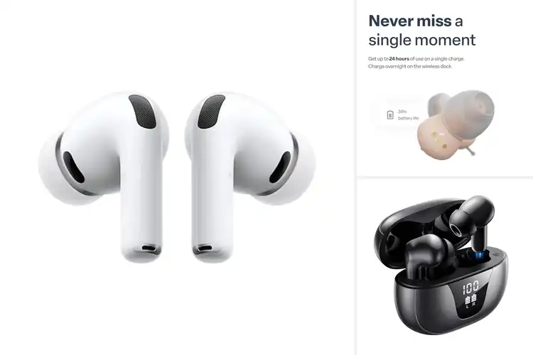 Detailed view of Best Hearing Aid Earbuds: Clear Sound & Comfort Guide