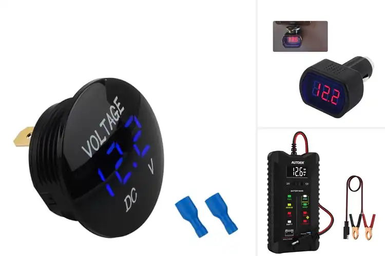 Detailed view of Best LED Battery Readout