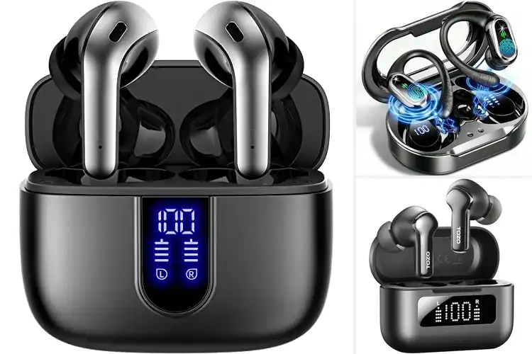 Detailed view of Best LED Display Earbuds
