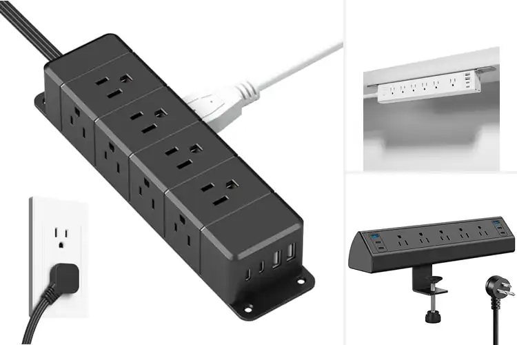 Detailed view of Best Mountable Power Strip For Desk