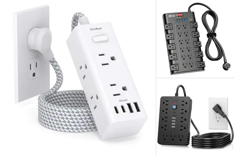 Detailed view of Best Multi Port Power Strips