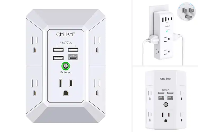 Detailed view of Best Outlet Extenders: Power Up & Organize