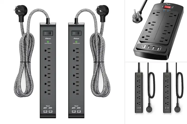 Detailed view of Best Right-Angle Surge Protectors