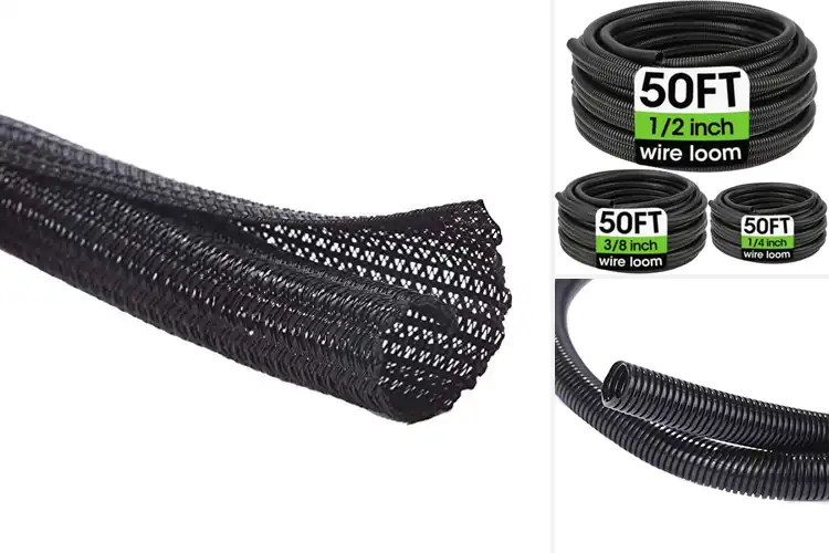 Detailed view of Best Split Wire Looms
